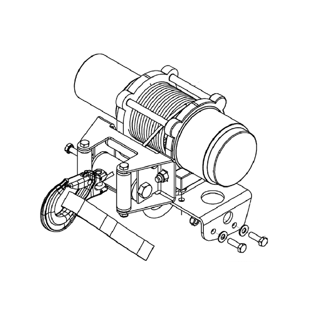 11631G - ACC, WARN WINCH VRX25 - ATV (2018-2021) - ARGO PARTS