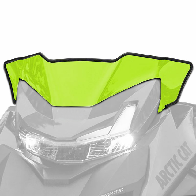 1616-428 - WINDSHIELD, CATALYST, LOW - MED GREEN - ARCTIC CAT PARTS