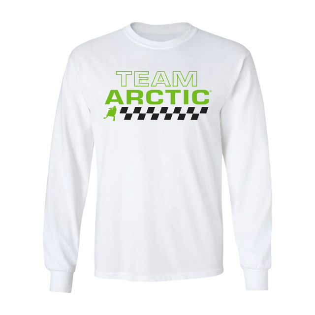 5327-18 - LSLEEVE, TEAM ARCTIC 2027, WHITE