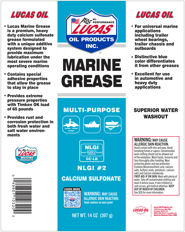 58-5297 - GREASE, MARINE GRADE 14OZ - LUCAS