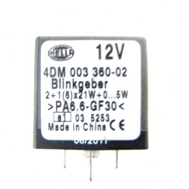 613-146 - 4 WAY FLASHER RELAY, HELLA - ARGO PARTS