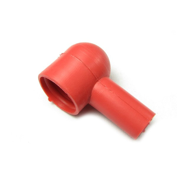 red electrical connector on white background. 613-45 argo parts