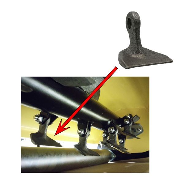 74130507 - RAMMY HAMMER BLADE - FLAIL MOWER