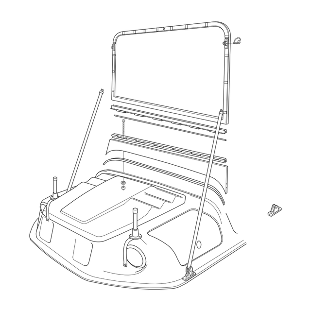 848-171 - ACC, WINDSHIELD - AVENGER/HDI (2004-2019) - ARGO PARTS