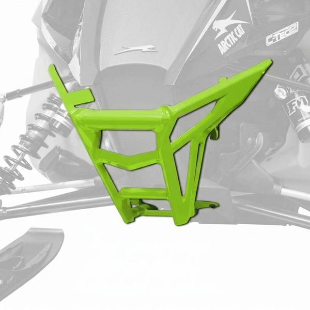 8639-189 - BUMPER, PRO MTN FRONT - MED GREEN ('18+ 6/8000) - ARCTIC CAT PARTS