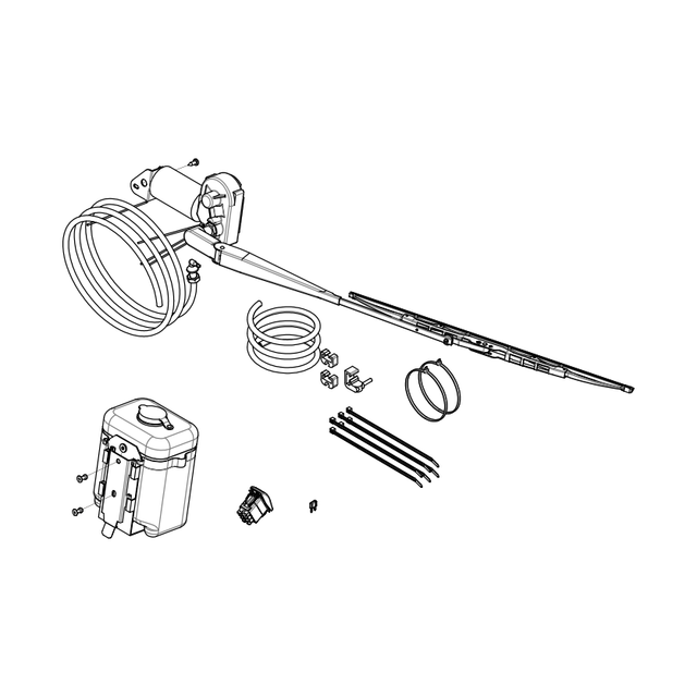900-0105 - ACC, WINDSHIELD WIPER, FIXED WINDSHIELD - PRO (2020+) - ARGO PARTS