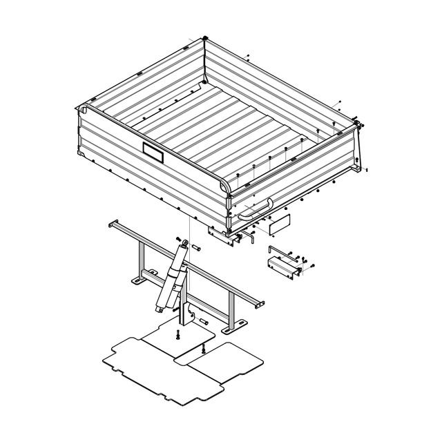 900-0197 - ACC, DUMP BOX - CONQUEST/XT - ARGO PARTS