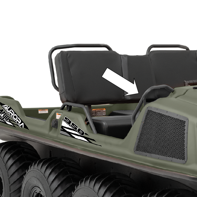 900-0210 - ACC, DASH HANDLE, AURORA/FRONTIER (2020+) - ARGO ACCESSORIES