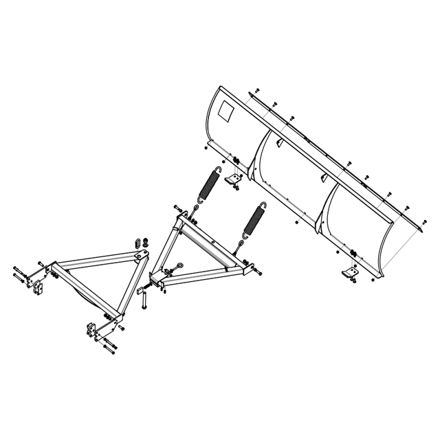 900-0386 - ACC, SNOWPLOW 81" - XTV - ARGO PARTS