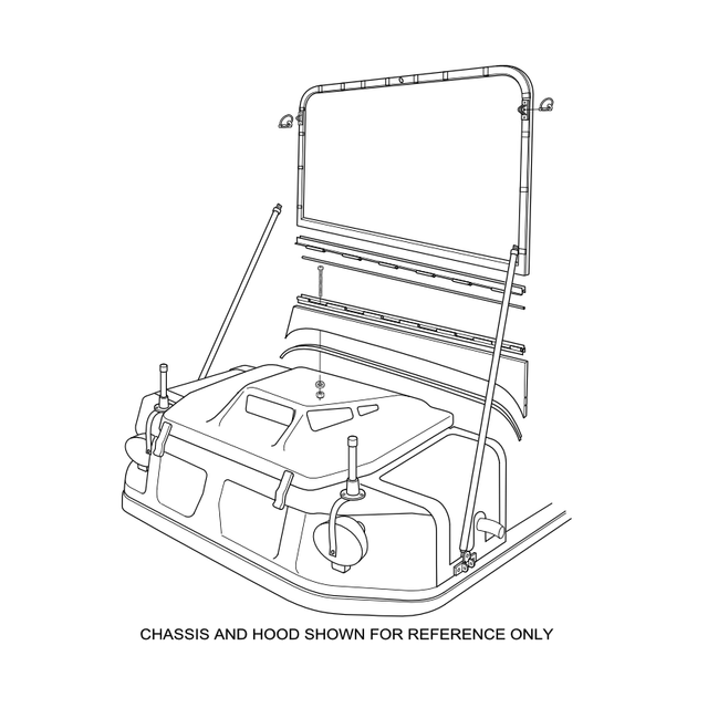 958-192 - ACC, FOLDING WINDSHIELD - PRO/XT - ARGO PARTS