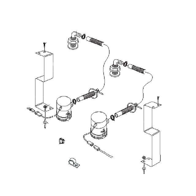958-71 - ACC, BILGE PUMP, DUAL - PRO XT - ARGO ACCESSORIES