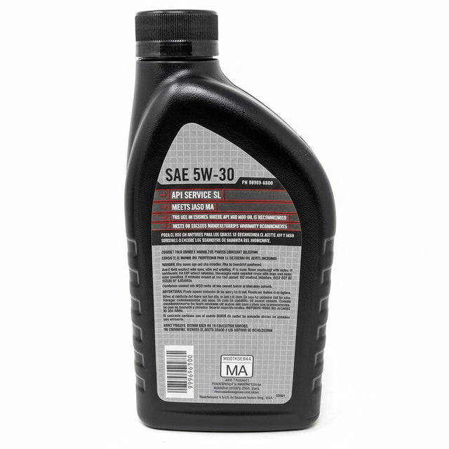 99969-6500 - ENGINE OIL, SEMI-SYNTHETIC 4 CYCLE 5W-30 320Z. - KAWASAKI