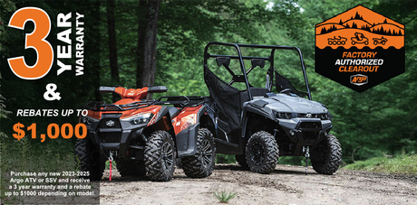 ARGO ATV-SSV MARCH 2026 PROMOTION