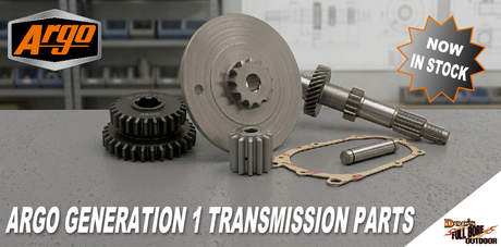 Argo Generation 1 Transmission Parts Are Now Available