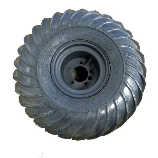 10001C-RIGHT - WHEEL & TIRE, 25x12-9 XT117, 9" STD STEEL RIM - RIGHT