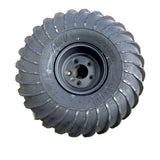 10002C-STD-LEFT - WHEEL & TIRE, 24X10-8 XT115, 8" STD STEEL RIM - LEFT