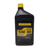 Vanguard SAE 30 engine oil bottle on a white background 10004Q - ENGINE OIL, SYNTHETIC 4 CYCLE SAE 30 320Z. - BRIGGS & STRATTON