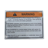 10955G - LABEL, CLIMBING HILLS - ARGO PARTS
