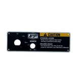 127-97 - PLATE, "CAUTION-KEYSWITCH" - ARGO PARTS 