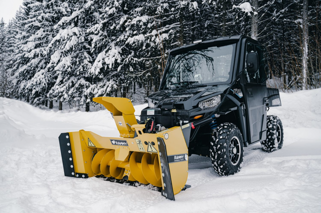 74131062-155 - RAMMY SNOWBLOWER 155 UTV PRO 420CC - USA - FRONT ANGLE