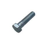 A single galvanized steel hex bolt with a threaded shank, photographed on a plain light gray surface. 200-0404-200-S10 - HHCS, 1/2-20x2.000 GR5 - ZN - ARGO PARTS