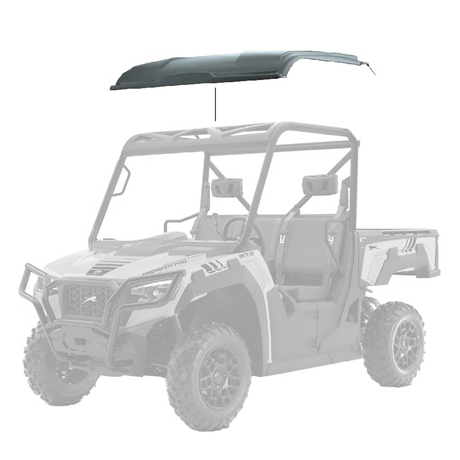 2436-610 - ROOF, PLASTIC 1-PIECE (MOD) - ARCTIC CAT PARTS
