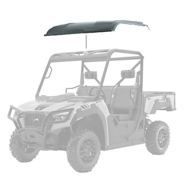 2436-610 - ROOF, PLASTIC 1-PIECE (MOD) - ARCTIC CAT PARTS
