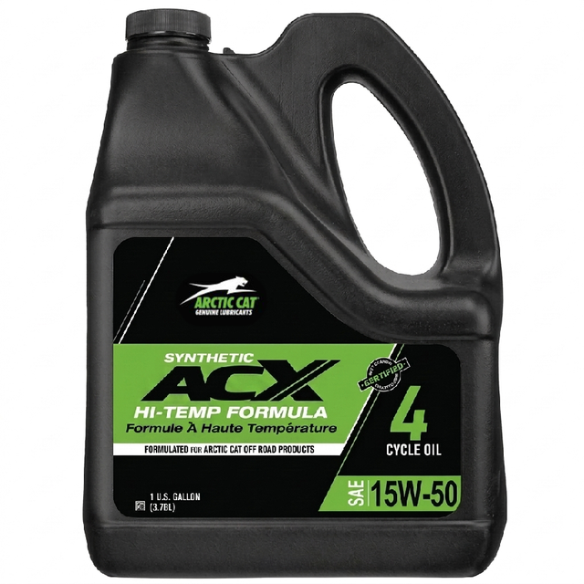 2436-859S - OIL, ACX FULL SYNTHETIC, 15W50 - GALLON - ARCTIC CAT PARTS