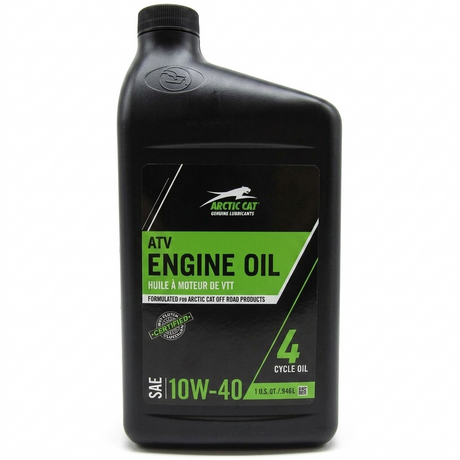 2436-861 - OIL, AC MINERAL BLEND, 10W40 - QUART - ARCTIC CAT PARTS