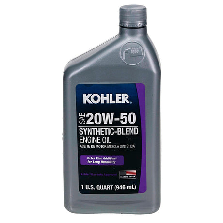 25 357 67-S - ENGINE OIL, SEMI-SYNTHETIC 4 CYCLE 20W-50 320Z. - KOHLER