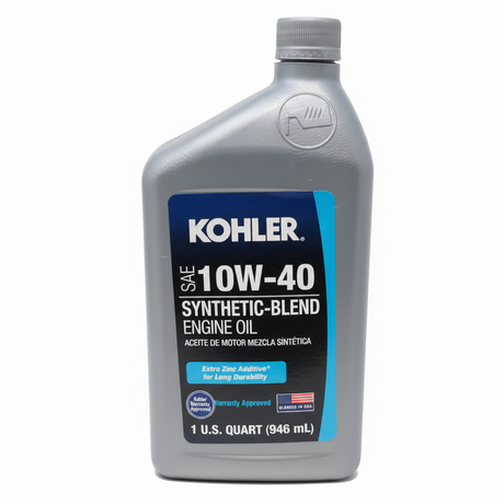 25 357 70-S - ENGINE OIL, SEMI-SYNTHETIC 4 CYCLE 10W-40 320Z. - KOHLER