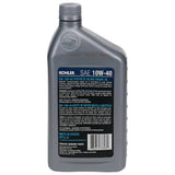 25 357 70-S - ENGINE OIL, SEMI-SYNTHETIC 4 CYCLE 10W-40 320Z. - KOHLER