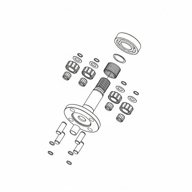 34-293-HS - ASM, OUTPUT SHAFT RH, ADM, HS - ARGO PARTS 