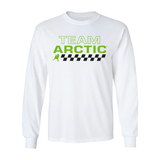 5327-18 - LSLEEVE, TEAM ARCTIC 2027, WHITE