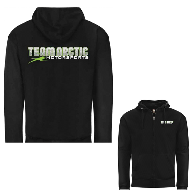 5327-15 - FULL ZIP, TEAM ARCTIC MOTORSPORTS 2027, BLACK