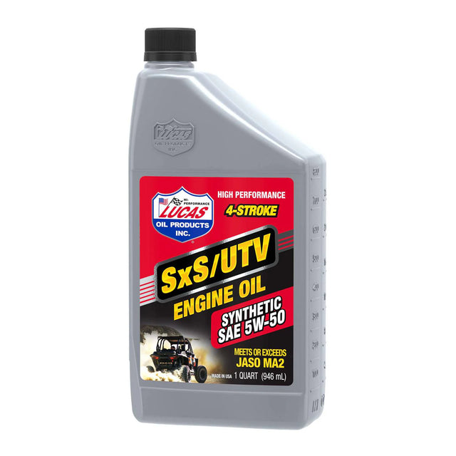 58-54021 - ENGINE OIL, SxS SYNTHETIC 5W-50 32OZ - LUCAS