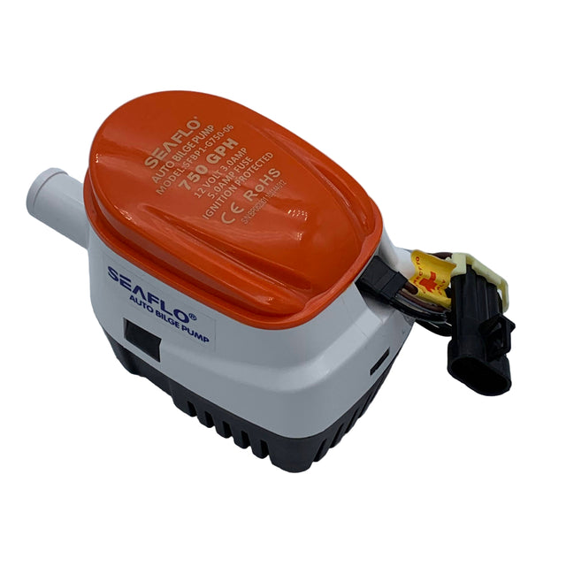 600-0313 - PUMP, BILGE - 750 GPH 12V - ARGO PARTS 