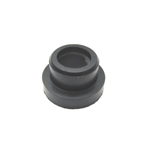 A small black plastic cylindrical component or adapter with a stepped outer diameter, shown on a plain white background. 608-90