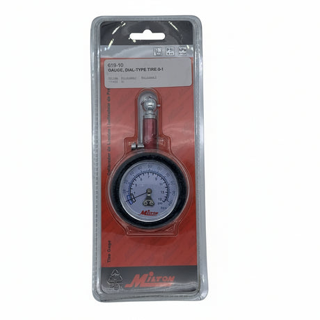 619-10 - GAUGE, DIAL-TYPE TIRE-0-15psi - ARGO PARTS 