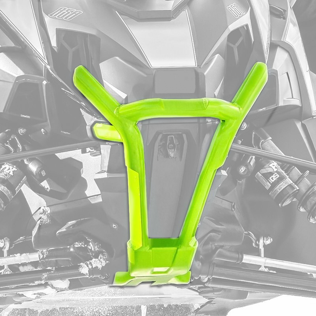639-00080 - BUMPER, STEALTH FRONT - MED GREEN
