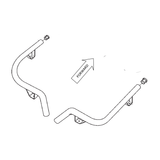 639-26 - ACC, REAR HANDRAIL - 6X6 HD & FRONTIER (2007-2019) - ARGO PARTS 