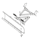 657-106 - ACC, SNOWPLOW 81"- PRO/XT - ARGO PARTS 