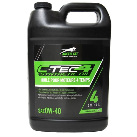6639-525 - OIL, CTEC4 4-CYCLE SYNTHETIC, 0W-40 -1 GALLON - ARCTIC CAT PARTS