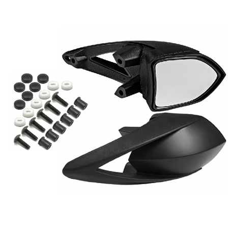 6639-630 - MIRRORS, PROCROSS, MID-HIGH TOURING (PAIR) - ARCTIC CAT PARTS
