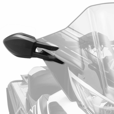 6639-902 - MIRRORS, PROCROSS-LXR WINDSCREEN (PAIR) - ARCTIC CAT PARTS