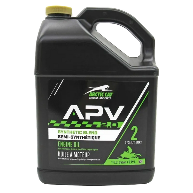 671-00039-004 - OIL, APV 2.0 2 CYCLE SYNTHETIC BLEND, INJECTION OIL - 1 GALLON - ARCTIC CAT PARTS