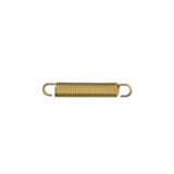 A small cylindrical metal spring with a loop on each end, shown horizontally against a plain white background. 74130500 - SPRING - RAMMY PARTS