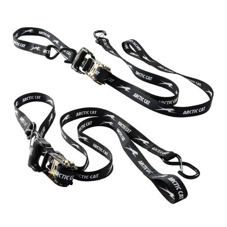 7639-183 - TIE DOWN, RATCHET - AC BLACK W/ CLIP (PAIR) - ARCTIC CAT PARTS