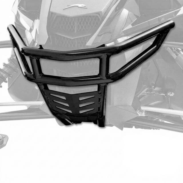 7639-301 - BUMPER, PRO FRONT - BLACK ('17+ 9000/TCAT) - ARCTIC CAT PARTS