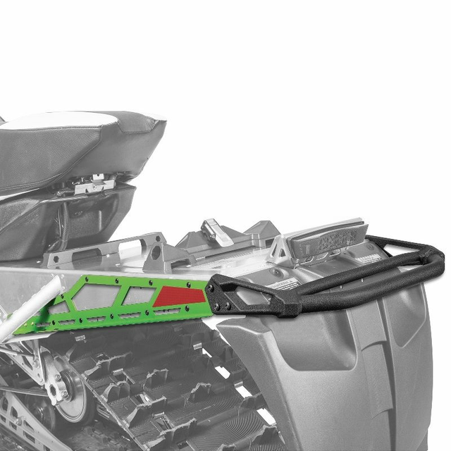 7639-317 - BUMPER, PROCROSS REAR - TEAM AC GREEN ('13-'23 F, ZR 129") - ARCTIC CAT PARTS